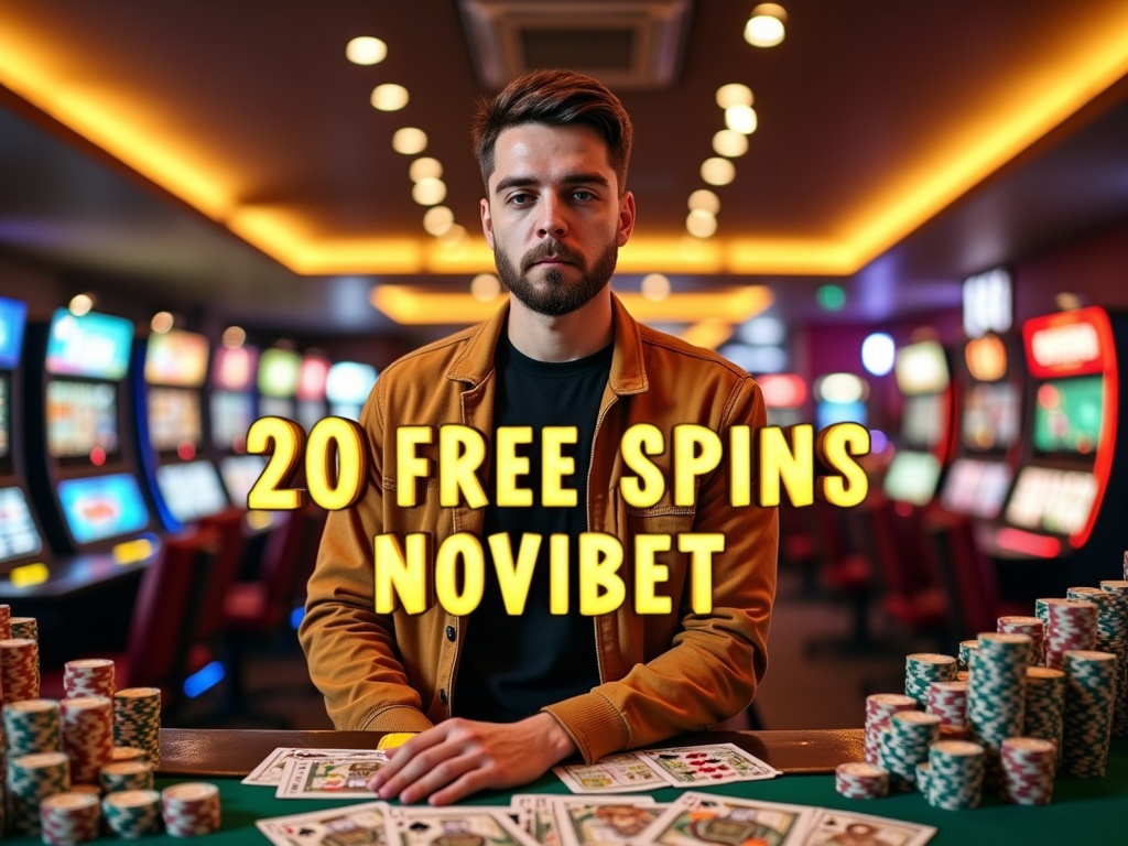20 Giros Gratis en Novibet